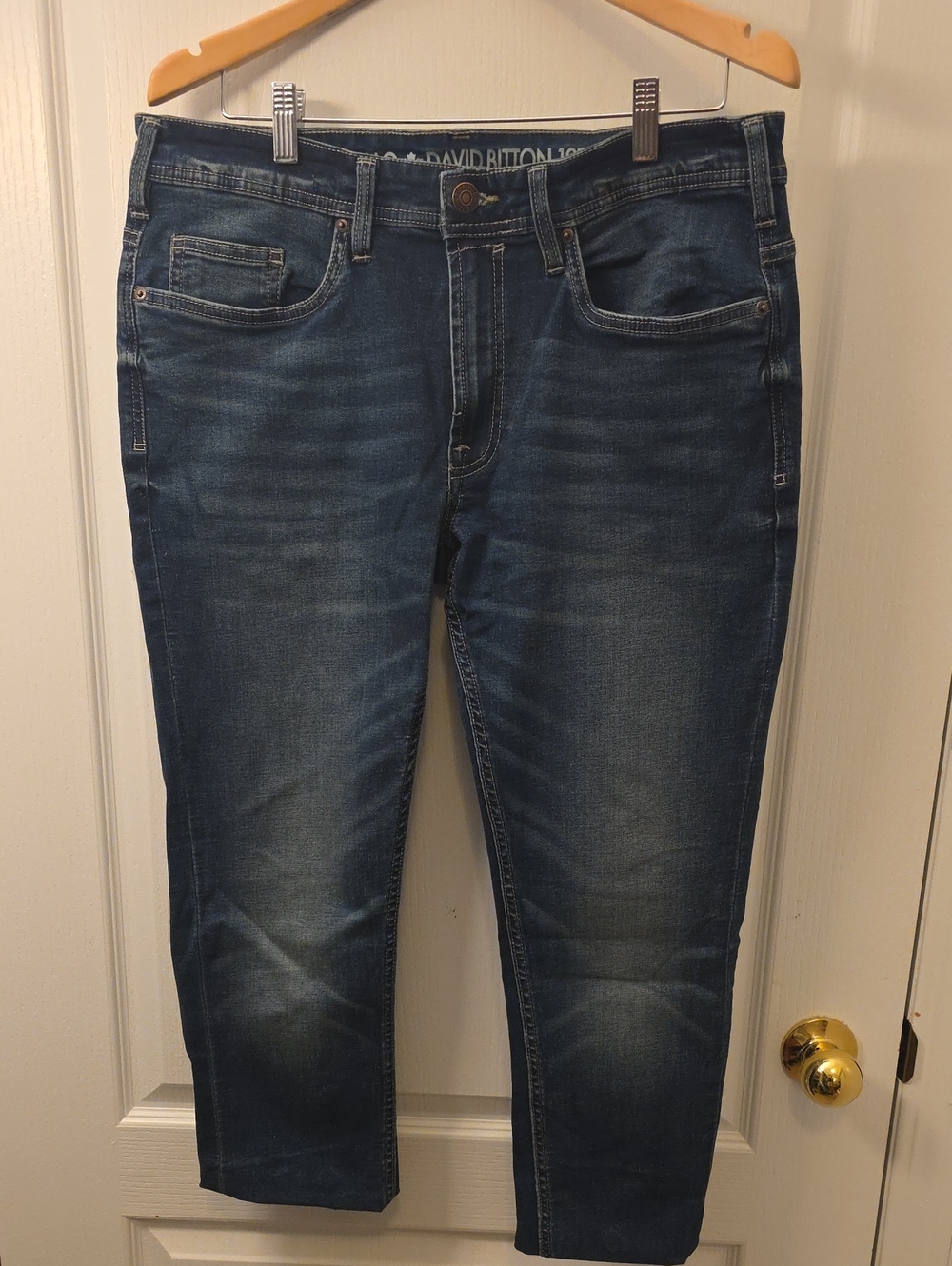 Buffalo David Bitton Men's Dark Blue Skinny Jeans